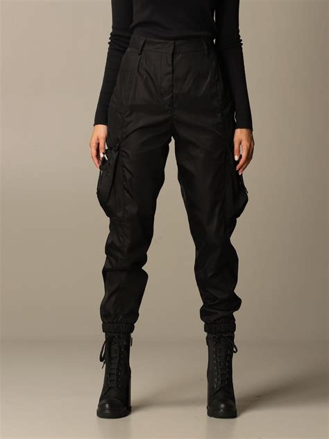 prada womens trousers|prada black trousers.